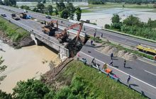 Ruas Tol Medan Amblas Akibat Banjir, Ini Target Perbaikan Jasa Marga