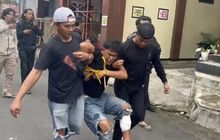 Hobi Geser Motor Lintas Provinsi, Pemuda 27 Tahun Dibuat Merintih Kesakitan Polisi