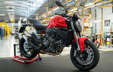 Ducati Monster V2 Facelift 2026 Resmi Keluar Pabrik, Tersedia di Dealer Mulai Bulan Kedua