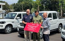 Peduli Bencana Sumatera, RMA Indonesia dan Agrinas Pangan Nusantara Sumbang Empat Mahindra Scorpio