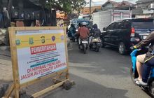 Sebulan Bakal Macet, Jl. KH Hasyim Ashari Cileduk Proses Peninggian Jalan 