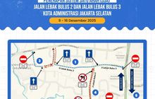 Awas Keliru, Jalan di Wilayah Lebak Bulus Jakarta Selatan Mulai Uji Coba Sistem Satu Arah