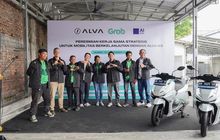 ALVA, Grab dan AIZE Indonesia Gandengan Tangan, Tahap Awal Hadirkan 250 Unit Motor Listrik ALVA N3