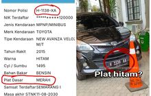 Pelat Merah Ganti Kostum, Mobil Dinas Ketahuan Ngaspal Pakai Plat Pribadi