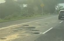 Video Aspal Bolong-Bolong Viral, Pengelola Tol Palikanci Angkat Bicara