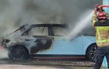 Posisi di Bengkel Medan, Hyundai IONIQ 5 N Seharga Rp 1,3 Miliar Jadi Bangkai