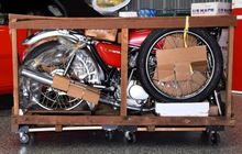 Tersegel Peti 47 Tahun, Honda CB125 1978 Kembar Bikin Kolektor Heboh