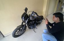 Teman Nongkrong Khianat, Diam-diam Duplikat Kunci Harley-Davidson Iron 883