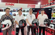 SMK dan STUDDS Luncurkan Helm Baru di IIMS 2026, Ini Harganya