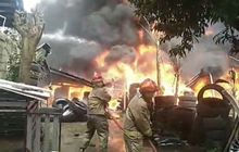 Musibah Awal Puasa, Ratusan Juta Berwujud Ban dan Pelek Bekas Meleleh di Bintaro