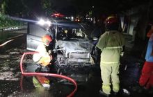 Honda Mobilio Luka Bakar 60 Persen, Pemilik Kaget Muncul Api Dadakan Dari Mesin