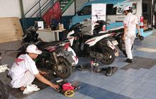 Astra Motor Beri Layanan Servis Motor Gratis Dalam Rangka Hari Pers Nasional
