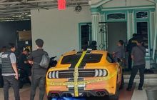 Ford Mustang EcoBoost Dililit Garis Polisi, Terlibat Kasus Penyelundupan Timah ke Malaysia di Babel