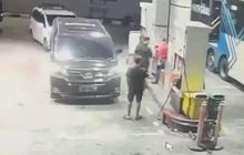 Sebut-Sebut “Mobil Jenderal”, Polisi Ini Hajar Pegawai SPBU Perkara Alphard Isi Pertalite