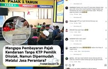Anomali Bayar Pajak Kendaraan di Indonesia, Tanpa KTP Ditolak Tapi Lewat Calo Bisa Mulus