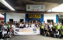 Ultah ke-13 Enggak Cuma Konvoi, Komunitas BBC Tebar 5.000 Takjil di Lampu Merah Tomang