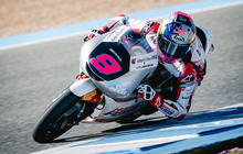 Tampil Perdana, Veda Ega Langsung Tembus 6 Besar di FP1 Moto3 Thailand