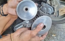 Bikin Top Speed Tertahan, Ini Dua Penyebab Pulley Depan Skutik Aus