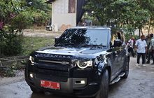 Wali Kota Samarinda Heboh, Dinas Pakai Land Rover Defender Hitam Berpelat Merah KT 1 B