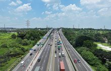 Belum Puncak Mudik, Tapi Jalan Layang MBZ Sudah Mulai Ramai Kendaraan H-9 Lebaran