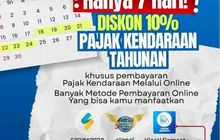 Dedi Mulyadi Diskon 10 Persen, Begini 3 Cara Bayar Pajak Kendaraan saat Lebaran 2026