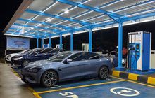 Lewat Tol Trans Jawa Naik Mobil Listrik? Cek Nih SPKLU KM 343 A