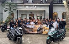 Seru! Komunitas PCX160 Healing Bareng Astra Motor Yogyakarta Lewat Agenda NGASAB