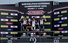 Merah Putih Berkibar di Sepang! Duet Pembalap Astra Honda Kasai Podium Seri Pembuka Thailand Talent Cup