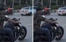 Viral Ketua DPRD Kepri Naik Harley-Davidson Tanpa Helm, Video Refreshing Banjir Kritik