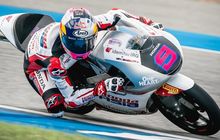 Sempat Melorot ke P14 Veda Ega Comeback hingga Nyaris Podium di Moto3 Prancis