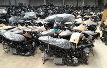 Beberapa Orang Datangi Gudang Ribuan Motor Ilegal di Jaksel, Bawa Harapan Tapi Berakhir Kecewa