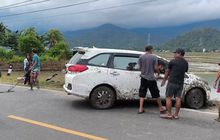 Nyawa Satu Keluarga di Kabin Honda Mobilio Nyaris Melayang, Terjun ke Tempat Milik Petani