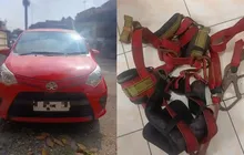 Komplotan Maling Spesialis Tower BTS Dicekik Polisi, Keliling Naik Toyota Calya Bawa Alat Komplit