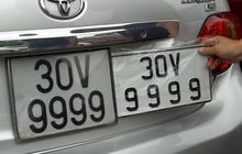 Mirip-mirip Sama Indonesia, Ini Jumlah Warna Pelat Nomor Mobil di Vietnam