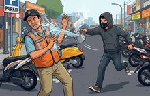 Tukang Parkir di Medan Kesakitan Disiram Air Panas, Pelaku Terkapar Kena Karma Spontan