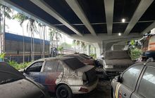 Merinding, Ratusan Motor, Mobil Sampai Bus di Kolong Flyover Tanjung Barat Ternyata Barbuk Kasus Ini