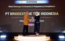 Bukti Kepatuhan Hukum Jadi Bagian Strategi Bisnis, Bridgestone Raih Penghargaan Ini