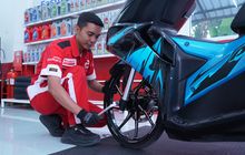 Bukan Bright Store Saja, SPBU Pertamina Ini Sekarang Punya Bengkel Enduro Service