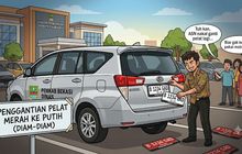 ASN Nakal Bekasi Waspada, Pemkot Bakal Tarik Motor atau Mobil Dinas Yang Diganti Pelat Putih