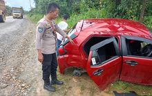 Kebangetan, Maling Preteli Daihatsu Ayla Yang Ditinggal Karena Kecelakaan di Sintang
