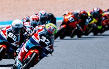 Kiandra Ramadhipa Ungkap Strategi Cerdas Menang di Moto3 Junior Estoril