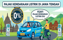 Pemilik Motor dan Mobil Listrik di Jateng Kipas-kipas, Tiap Tahun Gak Pusing Mikir Pajak