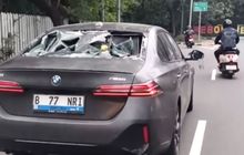 Meski Remuk Digebuki Massa, Pemilik BMW i5 Legowo Damai Dengan Ojol Yang Terlibat Laka di Jakbar