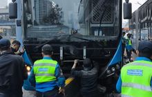 Sopir Bus TransJakarta Ditilang Karena Petaka Jaksel, Terancam Denda Rp 750.000