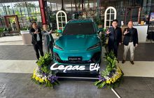 Mobil Listrik Lepas E4 BEV Resmi Tampil Perdana di Indonesia