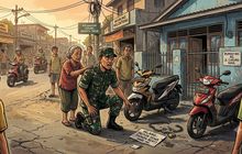 Anggota TNI Hendak Pelatihan di Cijantung Kelimpungan, Motor Sewaan Nyaris Berubah Jadi Uang Rp 2,5 Juta