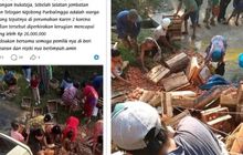 Pikap Muat Telur 1,3 Ton Terguling di Purbalingga, Sopir Terjebak Tapi Warga Sibuk Menjarah