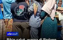 Tidak Menjarah, Warga Beli Telur Dari Truk Yang Kecelakaan di Bypass Padang Demi Ringankan Sopir