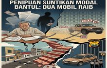 Tergiur Tawaran Modal Usaha Rp 80 Juta, Honda CR-V dan Mobil Pikap Warga Bantul Justru Amblas