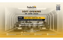 Federline Car Care Buka Workshop Perdana di Tangerang, Hadirkan Promo Cuci Mobil Mulai Rp 25.000